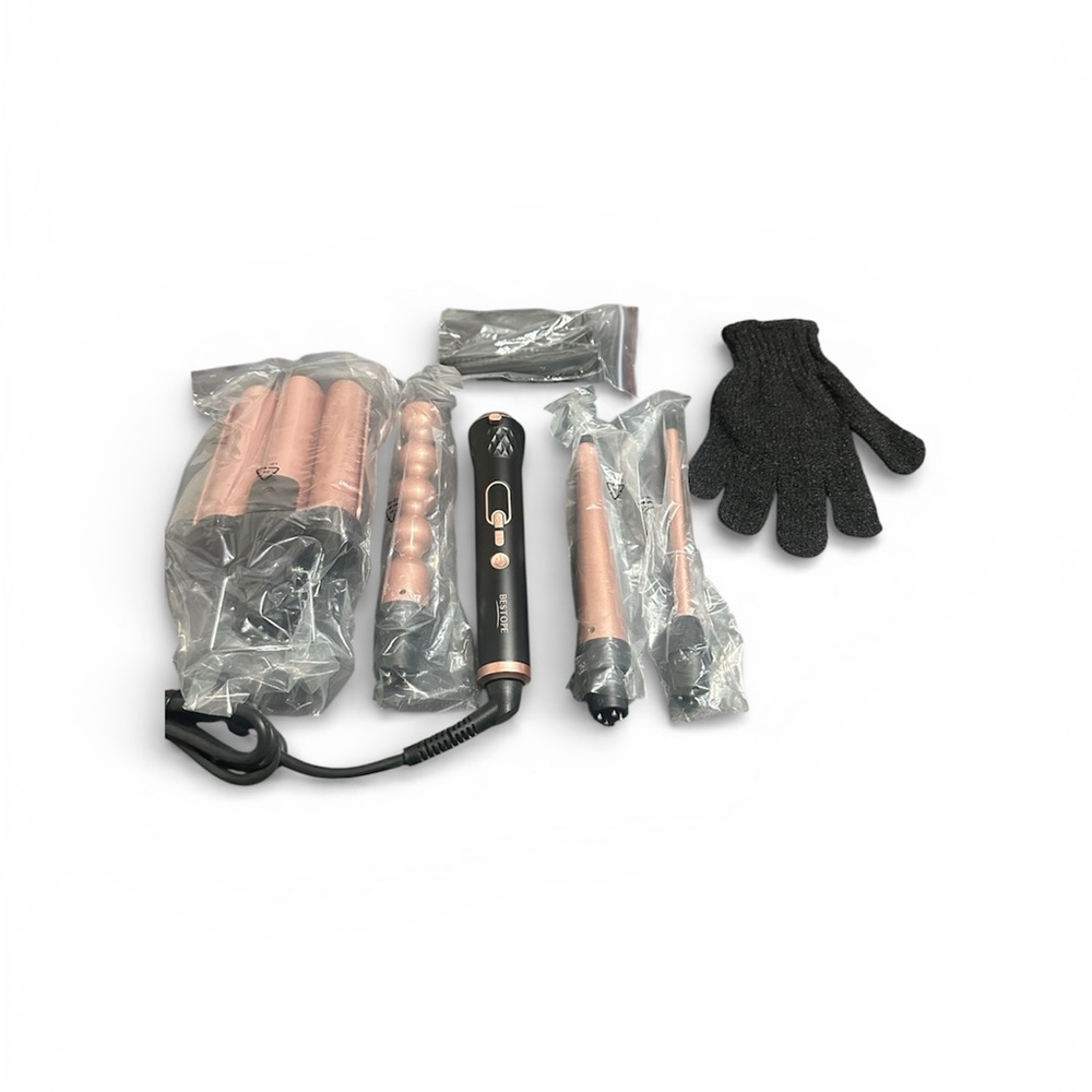Bestope Professional Curling Wand Set – Multiple Barrels – New